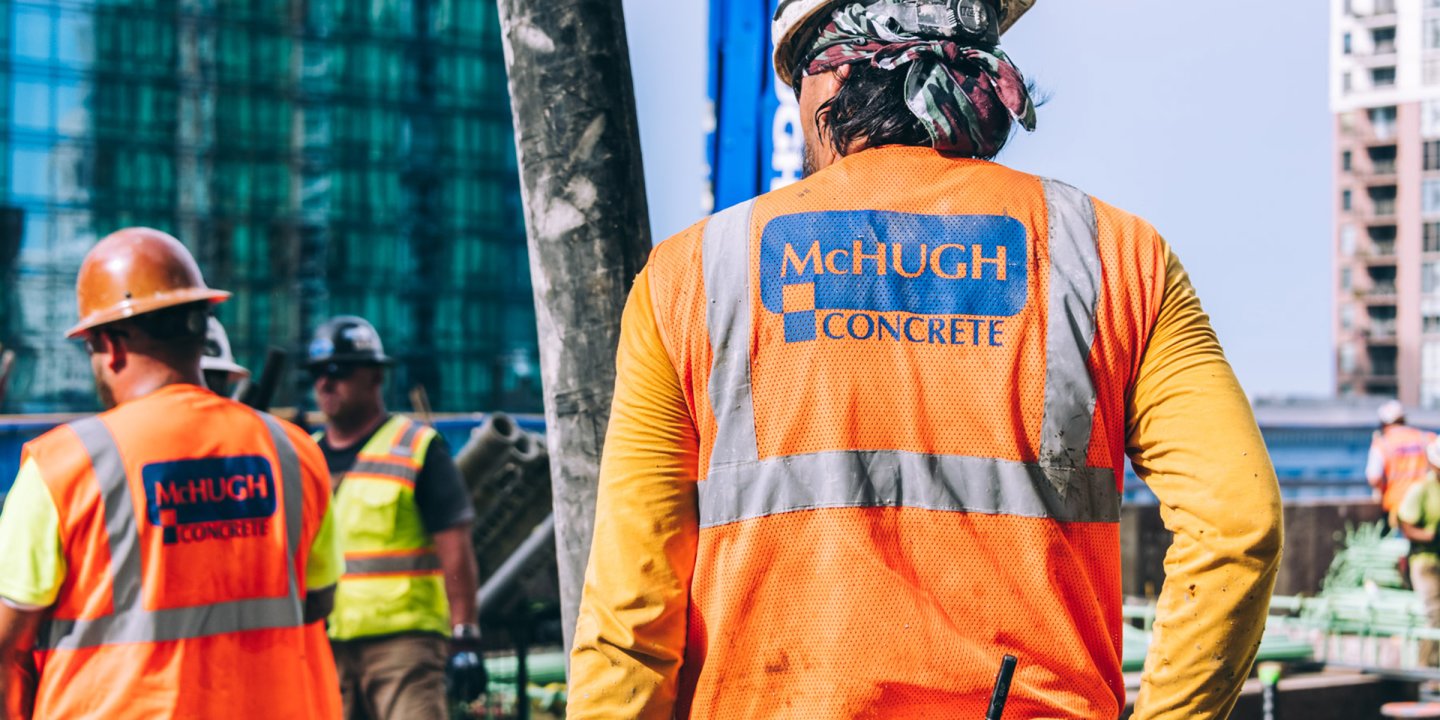 McHugh Concrete Chicago Construction Website Redesign Project