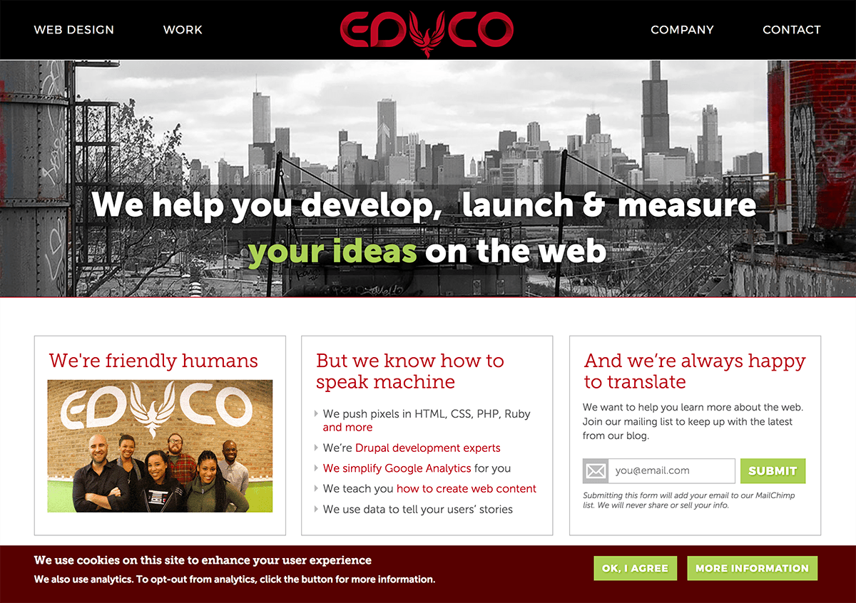 EDUCO Cookie Banner