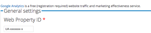 Drupal Google Analytics Module