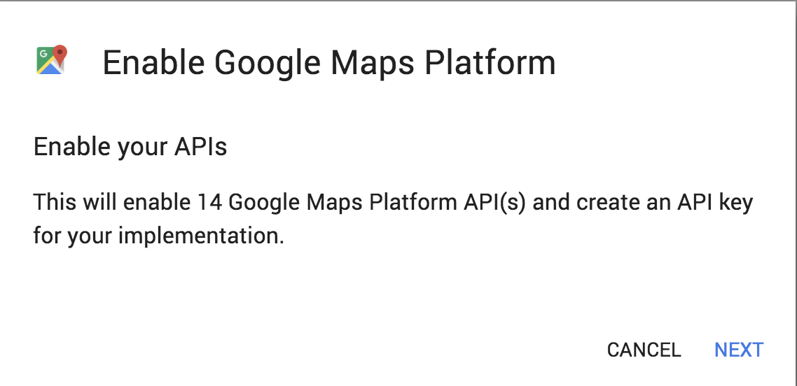 Google Maps Platform Walkthrough Step 9