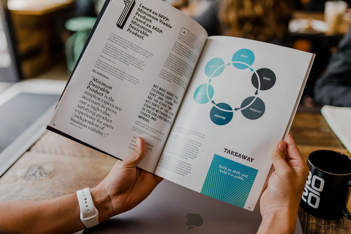 Educo web design Reading Book