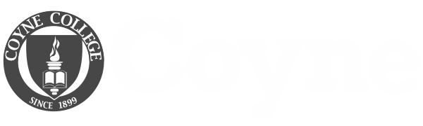 Coyne College Logo White