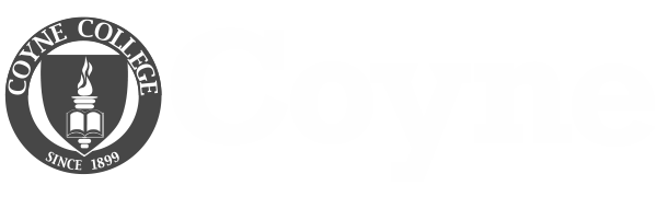 Coyne College Logo White Coyne College Logo White