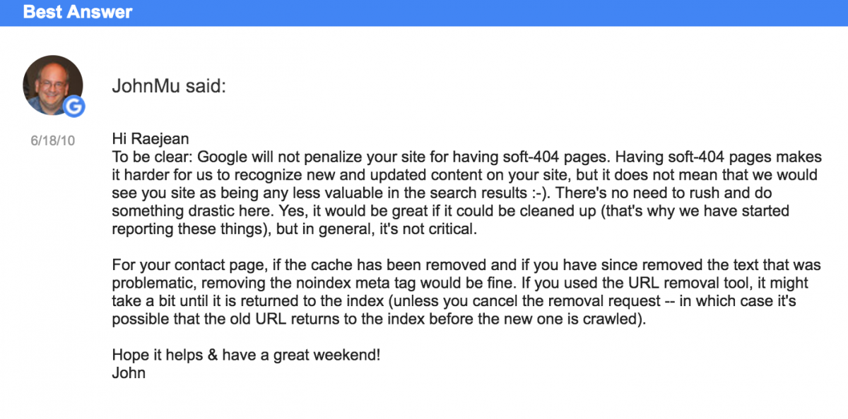 Drupal SEO: Google & 404 Pages