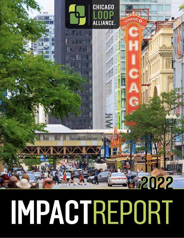 Chicago Loop Alliance Non-Profit Amazing Printed Annual Report Example