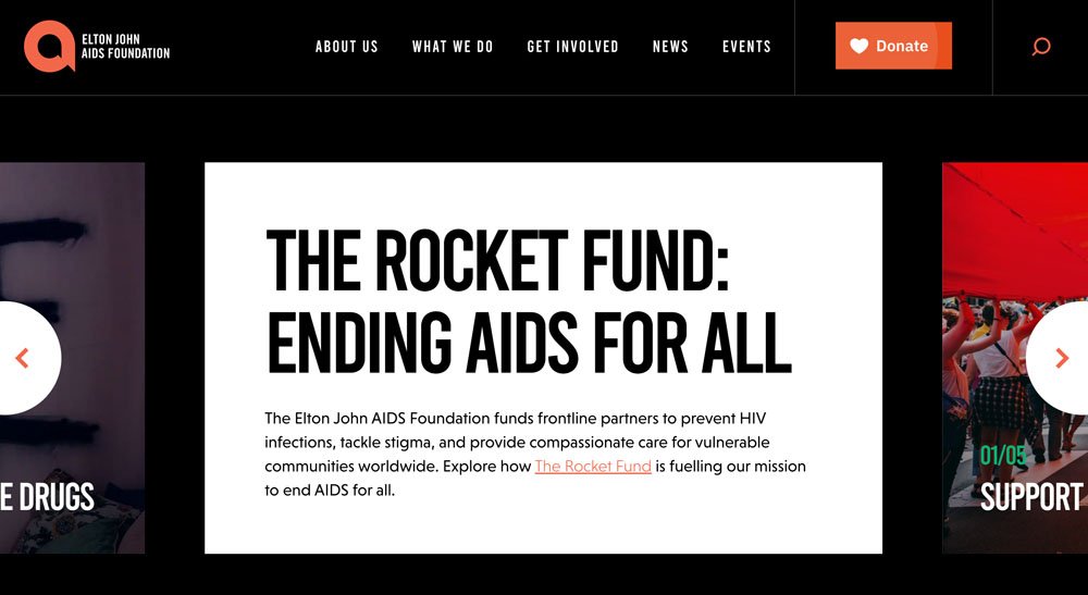 Goal-Centric Style Hero Message for Non-Profits