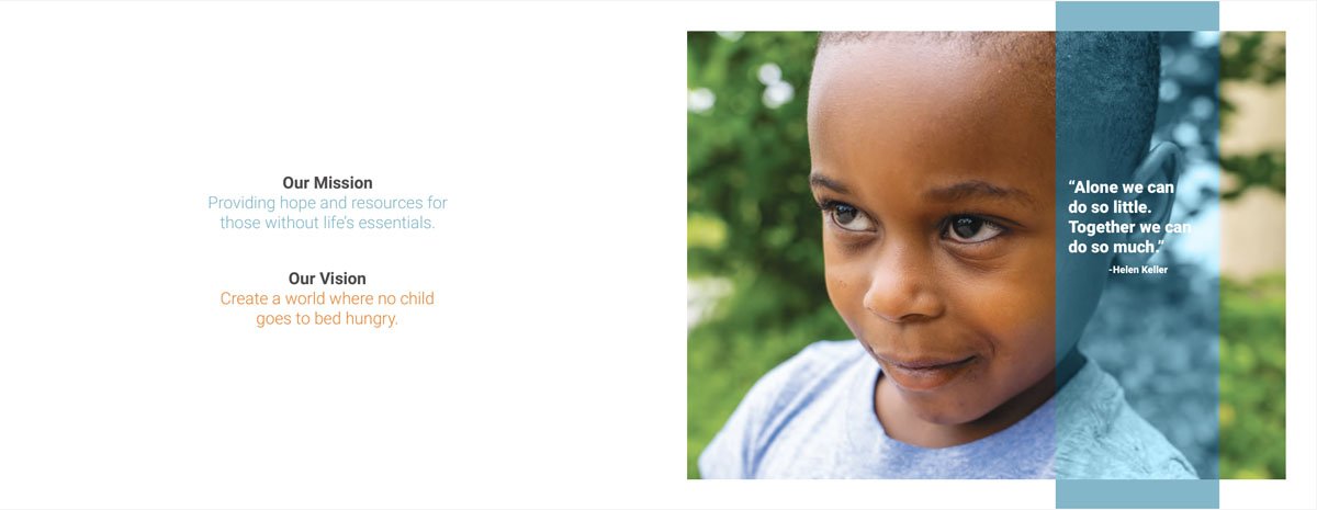 Feed The Children Non-Profit Best Printed Annual Report