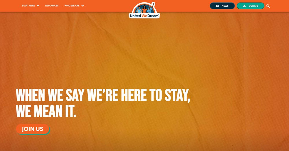 Bad Hero Message Example for Non-Profits