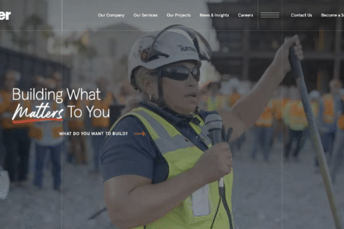 Turner Construction Web Trends