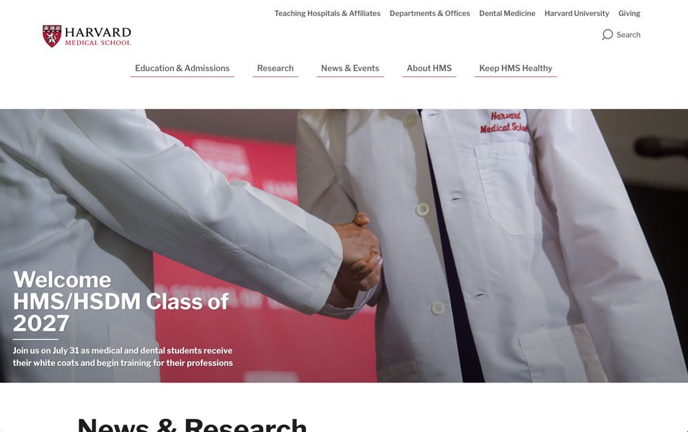 College Drupal Website Design