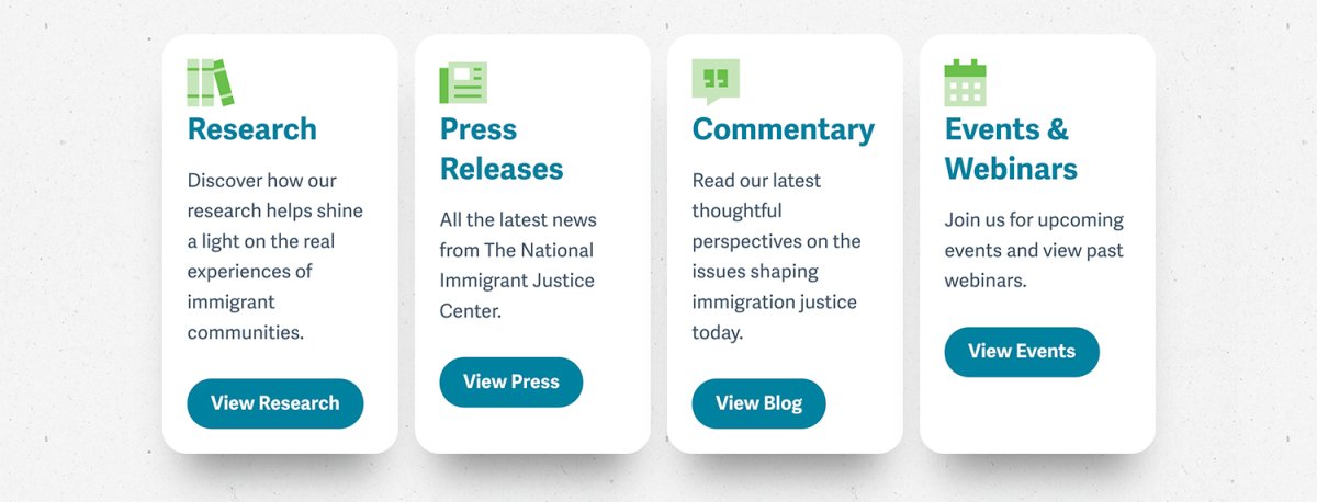 NIJC Non-Profit Website Redesign Resources