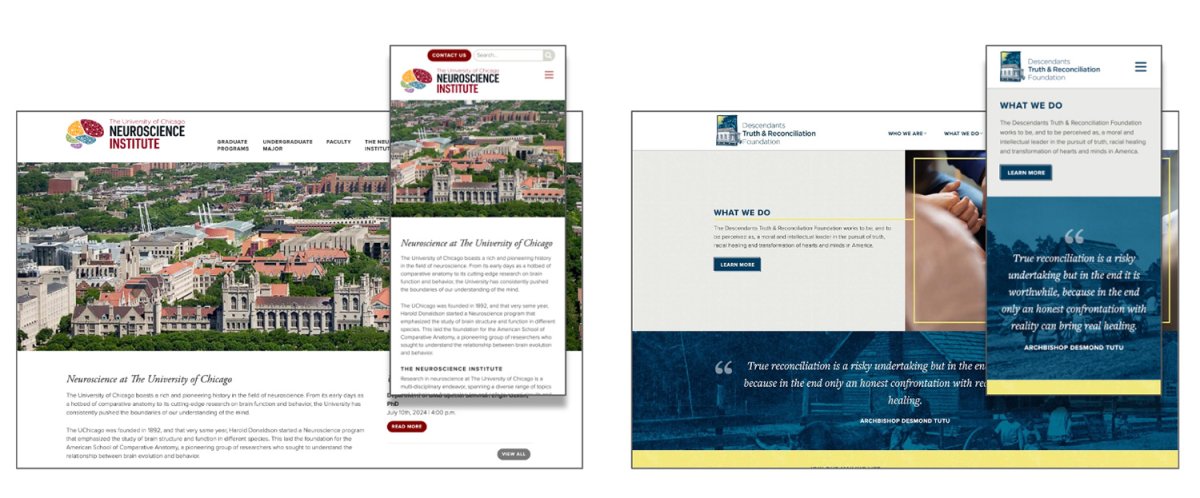 Nonprofit Web Design Examples