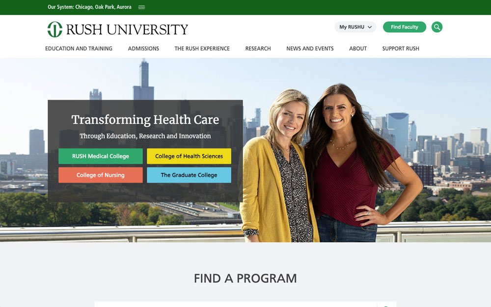Healthcare Website Using Drupal