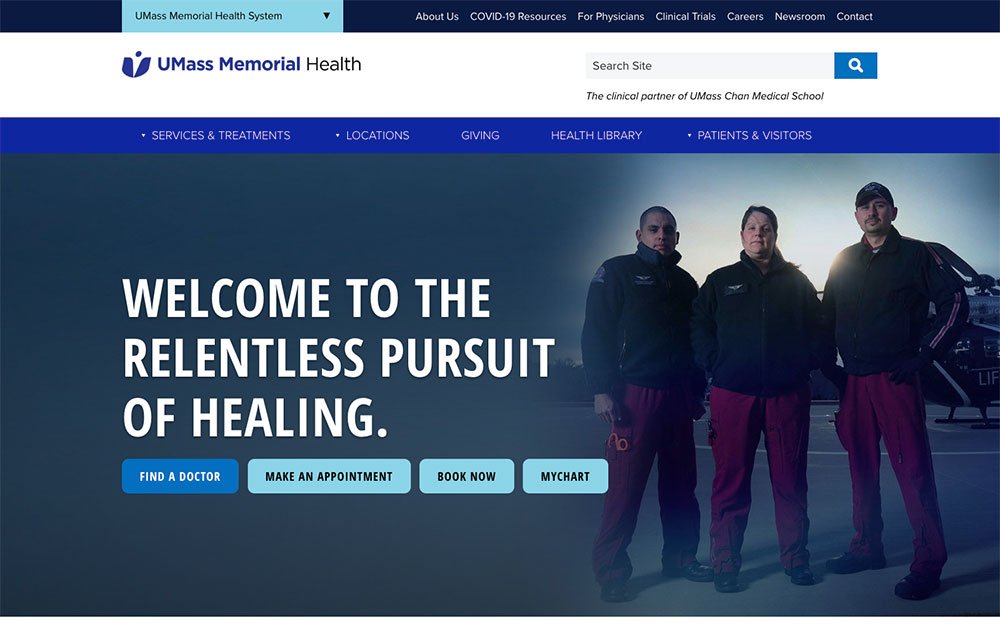 Healthcare Website Using Drupal